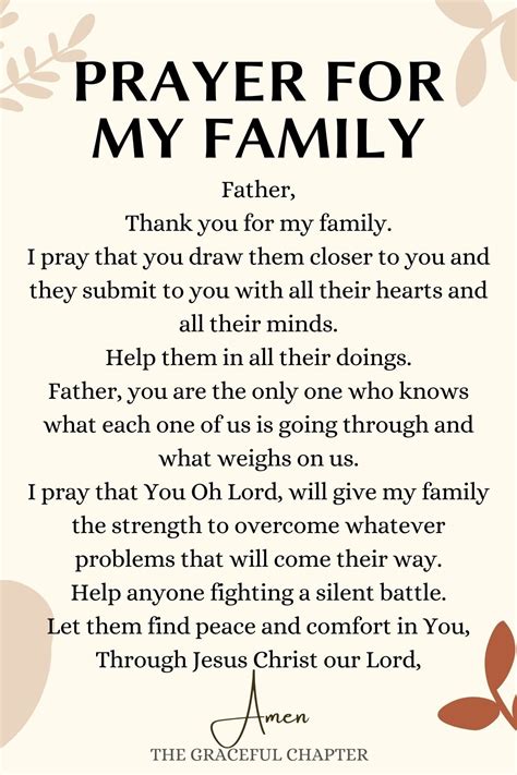 fighting  silent battle prayer   family morning