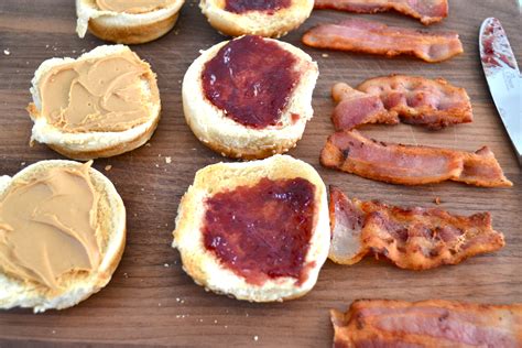 peanut butter jelly and bacon sliders little bits of