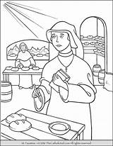 Faustina Saint Mercy Thecatholickid Kid sketch template