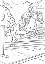 Reiten Malvorlage Pferde Malvorlagen Springen Ausmalbild Pferd Coloring Reiterhof Showjumping Springreiten Reitsport Schleich Bauernhof Als sketch template