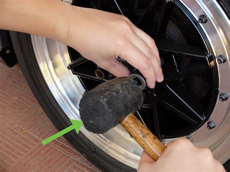 remove locking lug nuts  steps  pictures wikihow
