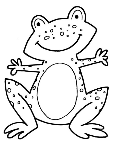 simple coloring pages  toddlers coloring home