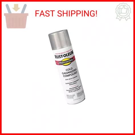 rust oleum  professional cold galvanizing compound spray paint