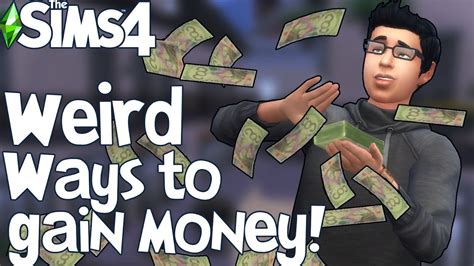 sims   unusual ways   money  cheats youtube