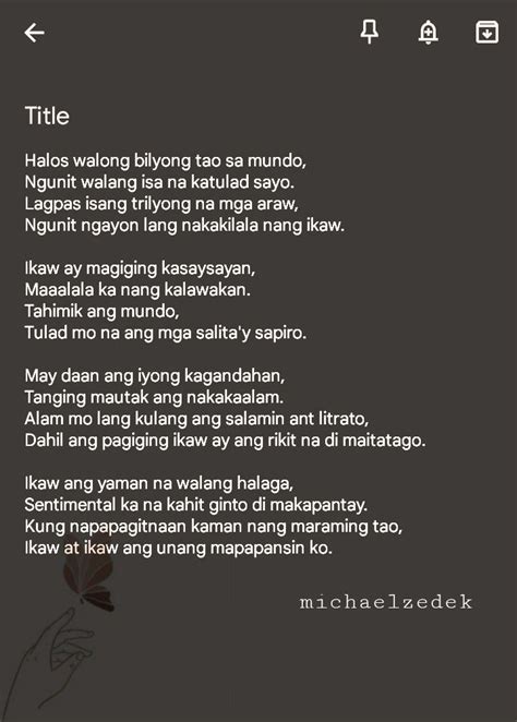 tagalog poem tagalog love quotes tagalog quotes note   quotes