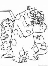 Coloring Inc Coloring4free Pages Monsters Print Boo Sulley Monster Related Posts Choose Board sketch template