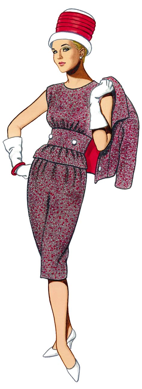 image of the day 1960 s fashion clipart a touch of mad men