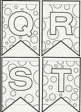 Bandeirinhas Alfabeto Zezinho sketch template