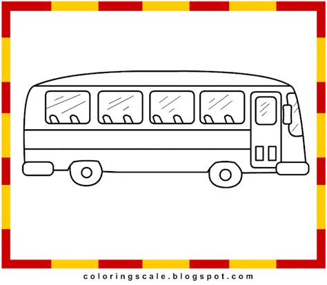 coloring pages printable  kids bus coloring pages  kids