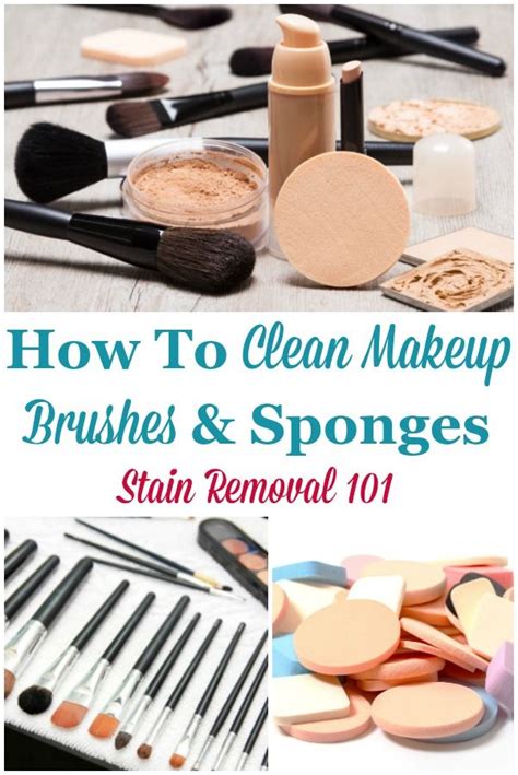 clean makeup brushes sponges   clean makeup brushes