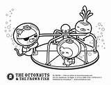 Octonauts Octonautas Oktonauten Malvorlage Cartoni Pegar Recortar Trickfilmfiguren Ausmalen Animati sketch template