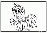Coloring Pony Little Cadence Princess Pages Colouring Quality High Drawing Amy Library Coloringhome Popular sketch template