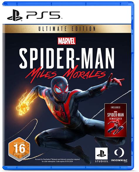 Spider Man Miles Morales Ultimate Edition Ps5 Gamesplanet Ae Your