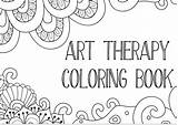 Printable Coloring Therapy Pages Meditation Book Craftgossip Activities Choose Board sketch template