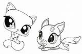 Coloring Pet Littlest Shop Pages Online Kids Pets Popular Printable sketch template