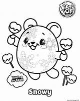 Coloring Pikmi Pops Pages Printable Snowy Info Fun Kids Xcolorings sketch template