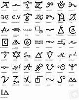 Glyphs Symbols Meanings Sigils sketch template