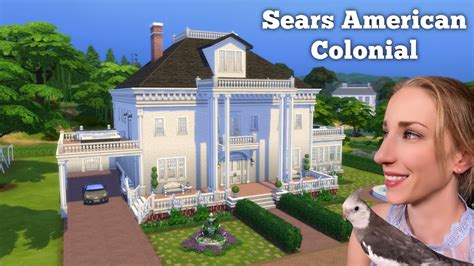 magnolia sears kit home architectural spotlight  sims  speed build youtube