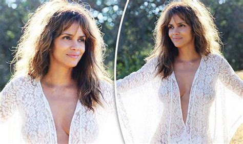 halle berry 50 sends fans wild as she wears nothing but