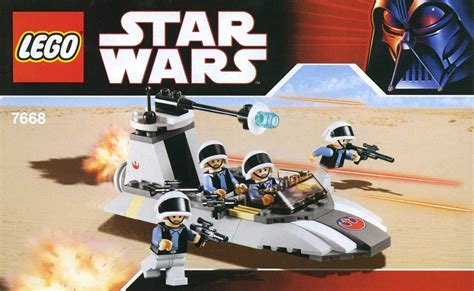 7668 Rebel Scout Speeder Lego Star Wars And Beyond
