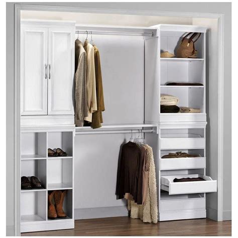 home decorators collection manhattan  door wood modular storage cabinet  white