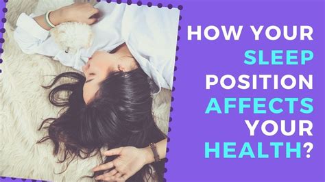 How Your Sleep Position Affects Your Health Youtube