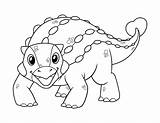 Ankylosaurus Dinosaurs Jurassic Coloringpagesonly sketch template