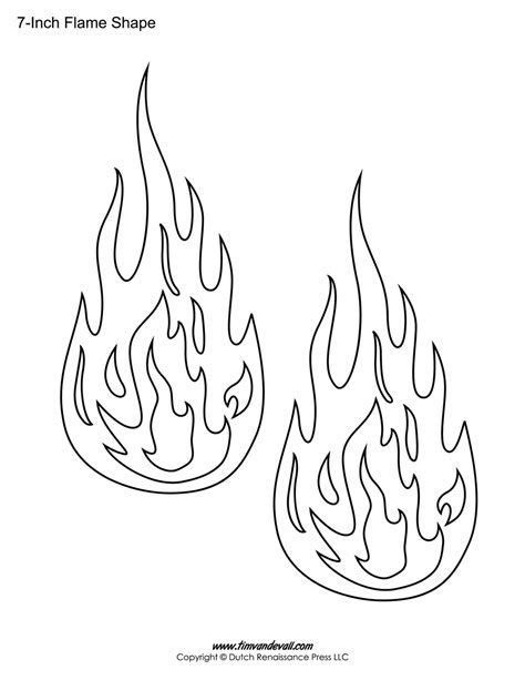 image result  fire stencil coloring pages silhouette stencil