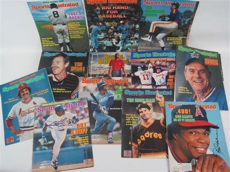 lot detail mlb lot of 12 autographed 1980 s sports