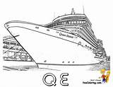 Cruise Ship Coloring Pages Queen Titanic Elizabeth Boys Ships Sketch Drawing Big Swanky Printable Yescoloring Mary Kids Colouring Paintingvalley Princess sketch template