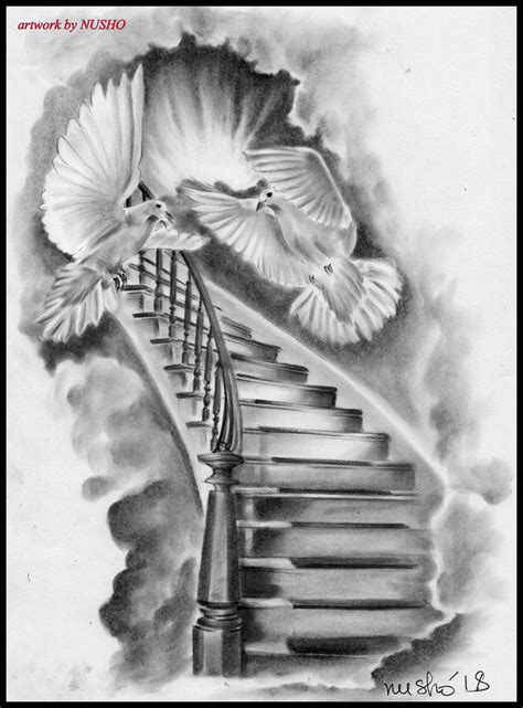 Stairways To Heaven Heaven Tattoos Stairs To Heaven