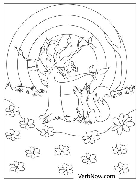 fox coloring pages   printable  verbnow