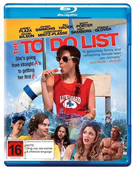 At Darren S World Of Entertainment The To Do List Blu
