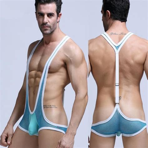 Zyku Sexy Mens Underwear Breathable Stretch Mesh Piece