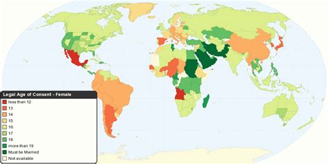 legal age for sex worldwide teenage pregnancy