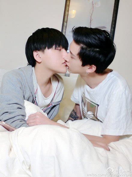 gay white and asian couple