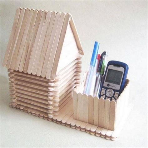 amazing crafts created  popsicle sticks recycled crafts