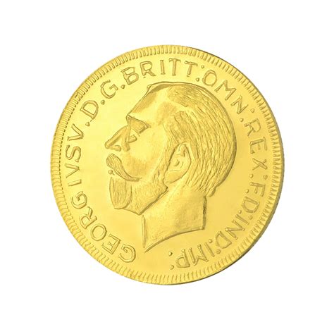 king george  gram yellow gold coin