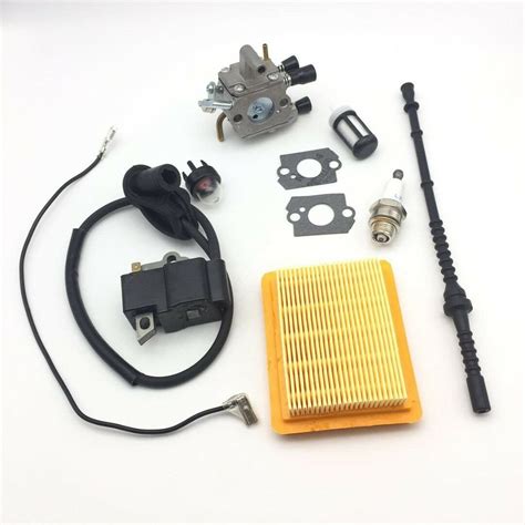 Carburetor For Stihl Fs120 Fs200 Fs250 Fs300 Gasket Filter Ignition