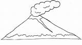 Gunung Mewarnai Pemandangan Tk Paud Marimewarnai sketch template