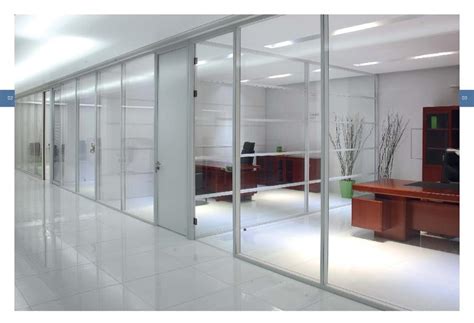 V80 High Quality Executive Office Aluminum Frame High Interior