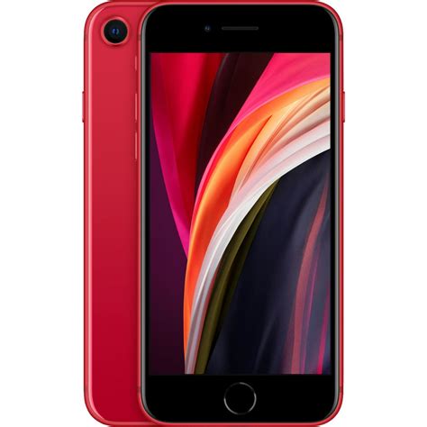 apple iphone se  generation  red gb fully unlocked smartphone  grade refurbished