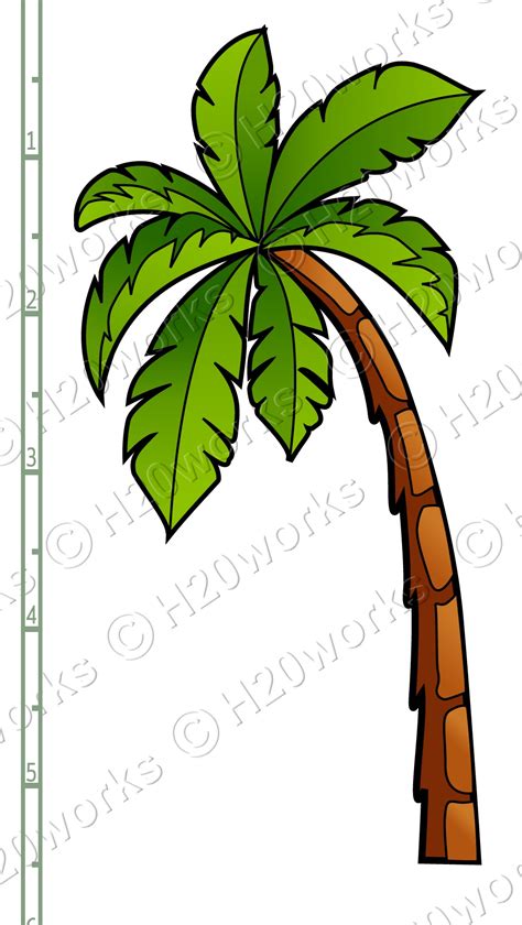 print  tropical palm envelope liners   stationery