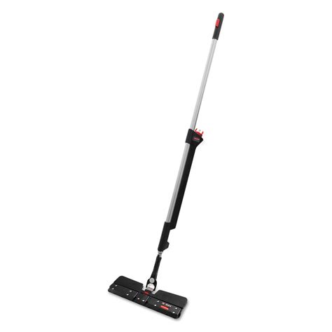 rubbermaid commercial hygen executive series pulse double sided microfiber spray mop system