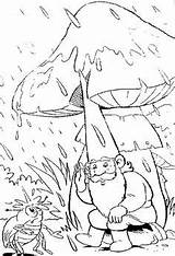 Gnome Kabouter Kids Ausmalbilder Regen Gnomo Kolorowanki Malvorlagen Skrzat Volwassenen Skrzaty Krasnoludki Schuilt Coloriages Gnomes Dzieci Animaatjes Malvorlage Herfst Colouring sketch template
