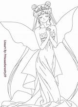 Sailor Serenity Lineart Princesse Malvorlagen Ackerman Heicho Levi Crystal Colorier Prinzessin Getdrawings Adulte Erwachsene Malbuch Groupe sketch template
