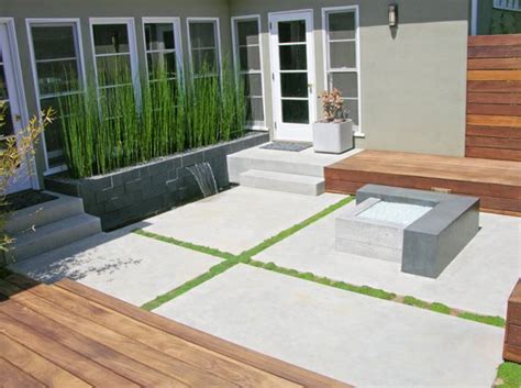 concrete patio design ideas  cost landscaping network