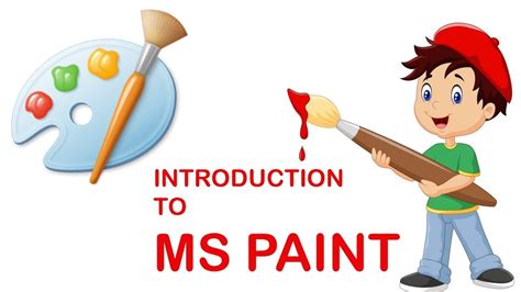 microsoft paint  beginners part  microsoft paint