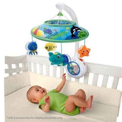 baby einstein turtle neptune ocean sweet sea dreams crib soother mobile