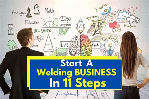 start grow  welding business   steps